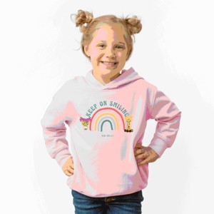 The Juniper Shop Mini Smiley Keep On Smiling Rainbow Toddler Hoodie - 1 of 4