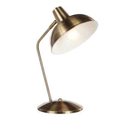 Metal Darby Contemporary Table Lamp (Includes LED Light Bulb) Black - LumiSource