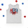 The Juniper Shop Coquette America Checkered Youth Tank Top - 2 of 4