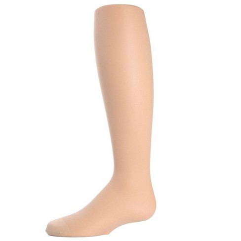 Memoi Girls Essential Sheer Nylon Pantyhose Bone 6-8 : Target