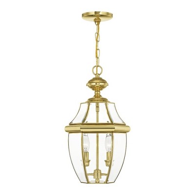 Livex Lighting Monterey 2 - Light Pendant in  Polished Brass