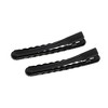 Unique Bargains Fashion Wave Ellipse Hair Clips Hairdo Clip 1 Pair - 4 of 4