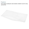 Unique Bargains A6 PVC Waterproof Home Office Travel Zip Envelope File Bags 10 Pcs - 3 of 3