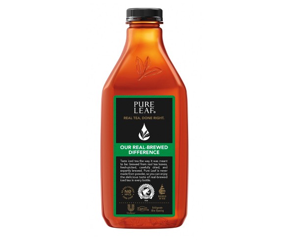 Pure Leaf Unsweetened Tea with Lemon - 64 fl oz Bottle