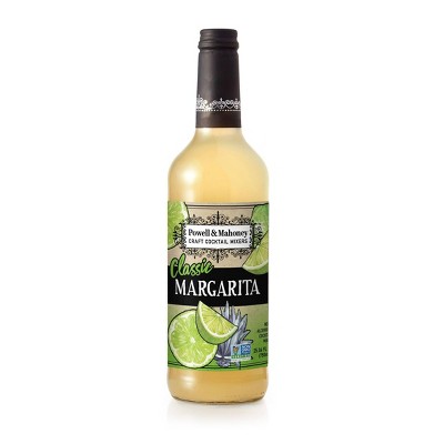Powell & Mahoney Classic Margarita Cocktail Mixer - 750ml Bottle