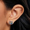 Hello Kitty Rainbow Crystal Stud Earrings - 3 of 4