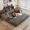 Kumasinova Compression Sofa,Convertible Floor Sofa Bed with Pillow,Back Support,Armrest,Futon Couch Sleeper Bed for Living Room,Bedroom - 2 of 4