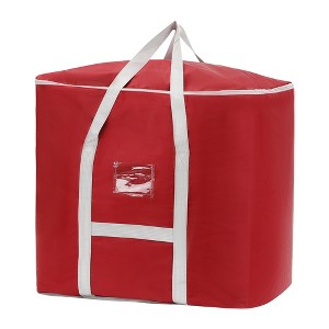REGALWOVEN Clothing Comforter Closet Organizers Storage Bags with Handles - 1 of 4