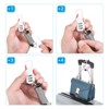 Unique Bargains Flexible Security Steel 3-Digit Combination Lock with Spring Cable - 4 of 4