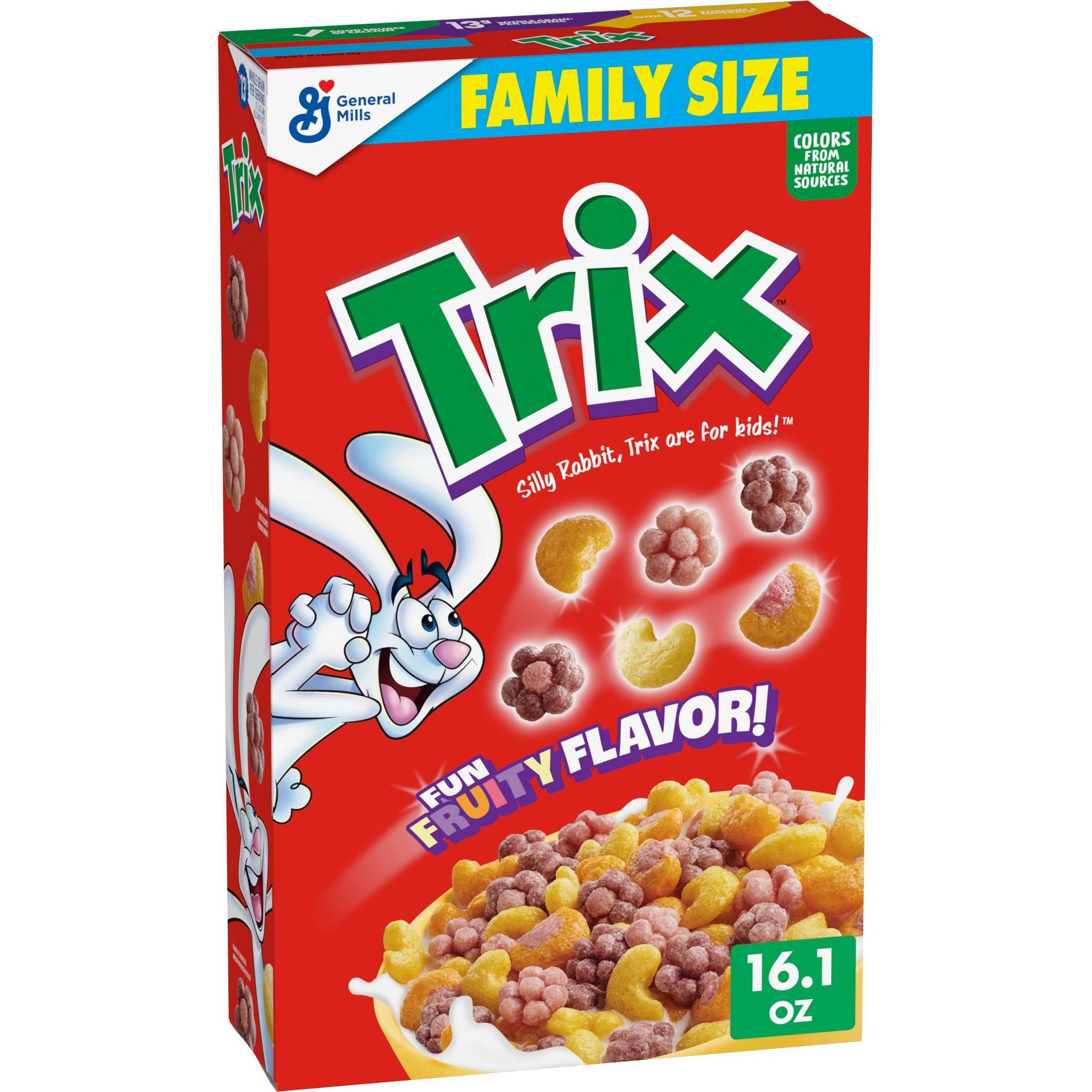 Trix Family Size Breakfast Cereal - 16.1oz