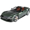 Ferrari 12Cilindri Spider Tuscany Green Metallic Limited Edition to 112 pieces Worldwide 1/18 Model Car by BBR - 2 of 4