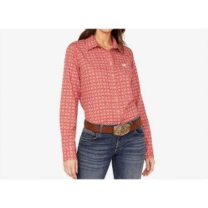 Women's Wo's Arenaflex Long Sleeve Button Down Shirt - CINCH - 1 of 3