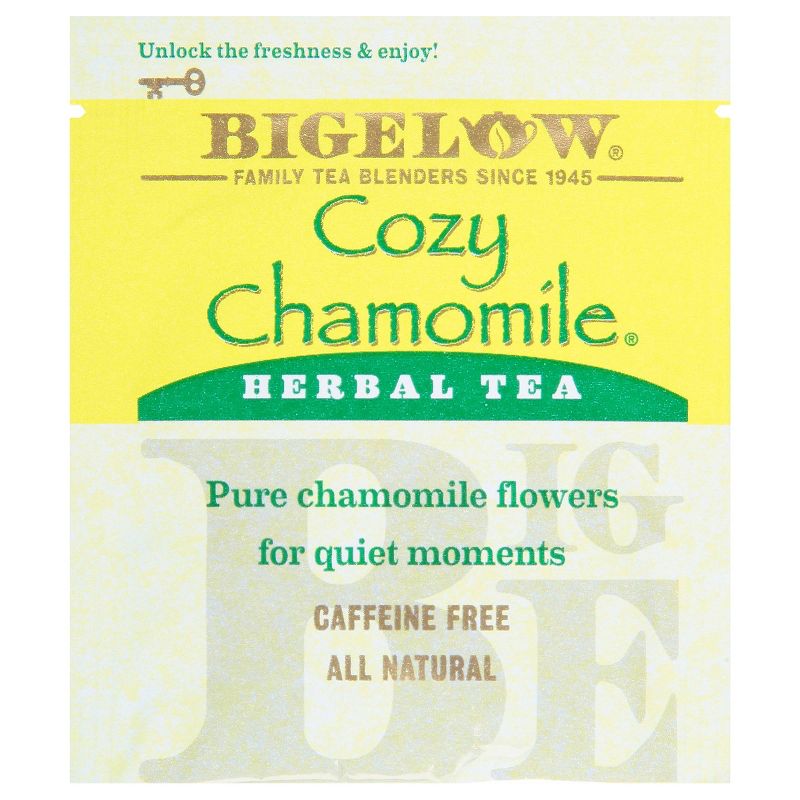 Bigelow Cozy Chamomile Herbal Tea Bags - 20ct, 4 of 10