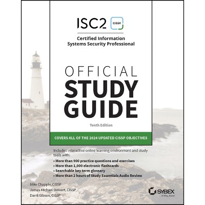 Isc2 Cissp Certified Information Systems Security Professional Official  Study Guide - (Sybex Study Guide) 10th Edition (Paperback)
