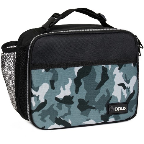 Opux Insulated Lunch Box Adult Men Women, Thermal Cooler Bag Kids Boys  Girls Teen, Soft Compact Reusable Small Work School Picnic (grey, One Size)  : Target