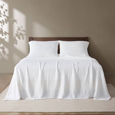 Calm Queen Gauze Sheet Set