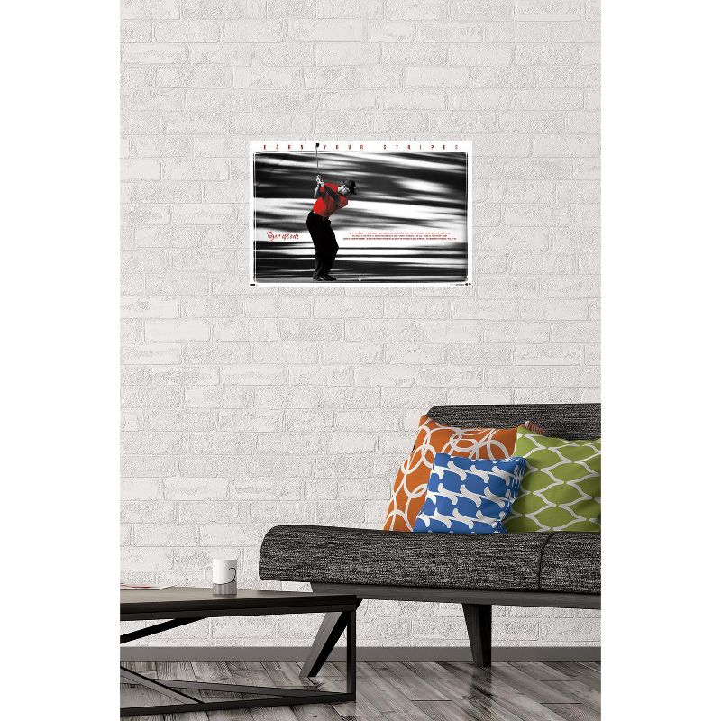 Trends International Tiger Woods - Earn Your Stripes Unframed Wall Poster Prints, 2 of 7