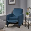Modern Linen Push Back Recliner Chair for Adults, Wingback Armchair, Accent Chair for Living Room/Bedroom, Single Sofa Chair -Christopher Knight Home - 3 of 4