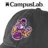 LSU Tiger Dad Cap Adult Dad Cap Charcoal OS - 4 of 4