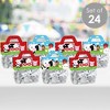 Big Dot of Happiness Farm Animals - DIY Barnyard Baby Shower or Birthday Party Clear Goodie Favor Bag Labels - Candy Bags with Toppers - Set of 24 - 2 of 4