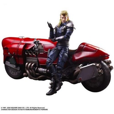 Square Enix - Square Enix - Final Fantasy VII Remake - Play Arts Kai - Roche W/Motorcycle Action Figure