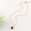Natural Stone Beads Healing Crystal Lucky Blessing Protection Raw Gemstone Pendant Necklace for Women Men - 2 of 4