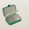 Unique Bargains PU Travel Jewelry Box for Women Display Storage Jewelry Earrings Rings Necklace - 3 of 4