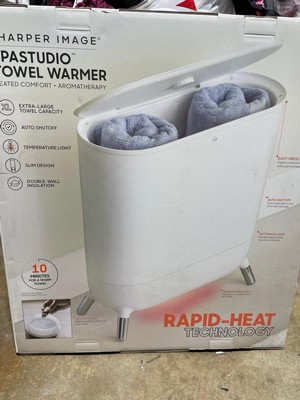 Sharper Image SpaStudio Towel Warmer