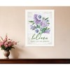 HomeRoots Bloom Where You Are Planted White Framed Print Wall Art - 2 of 3