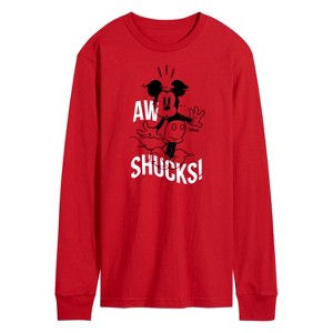 Men's - Disney - Mickey & Friends Long Sleeve Graphic T-Shirt - 1 of 3