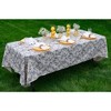 Trendables Light Yellow Disposable Plastic Plate Set - Setting for 30 People-60 Count Plates. - 4 of 4
