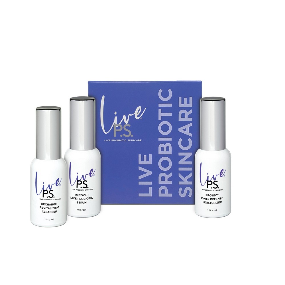 Photos - Facial Cleansing Brush Live Probiotic Skincare Set - 3ct