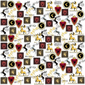 Game of Thrones House Baratheon 100ct Vinyl Large Deluxe Stickers Variety Pack - 1 of 4
