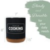 Elanze Designs Dad's Cooking Black X-Large Cork Bottom Kitchen Utensil Holder - 2 of 2