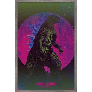 Trends International Godzilla x Kong: The New Empire - Godzilla Sun Framed Wall Poster Prints - 1 of 4