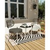 3 Piece Patio Bistro Set, Outdoor Wicker Chairs with Table, Rattan Patio Furniture Set for Outdoor, Patio, Deck, Backyard - 3 of 4