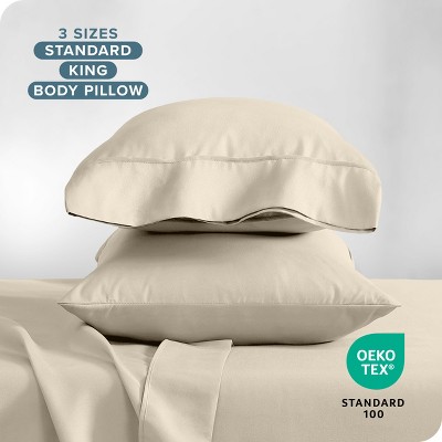 Sand Ultra-Soft Hypoallergenic Standard Pillowcase Set