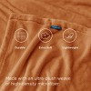 Bedsure Flannel Blanket – Solid Color Plush Throw, Ultra Soft and Fuzzy, 300GSM Lightweight Cozy Blanket for Bed or Sofa - 4 of 4