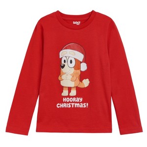 Bluey Christmas Girls T-Shirt Toddler - 1 of 4