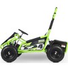 MotoTec Mud Monster Kids Electric 48v 1000w Go Kart Full Suspension Red - 2 of 4