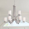 Minka Lavery Minka Parsons Studio 31 1/2" Wide Brushed Nickel 9-Light Chandelier - 2 of 3