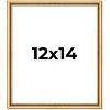 PosterPalooza | Classic Modern Gold Picture Frame - UV Acrylic, Foam Board Backing, Hanging Hardware - 2 of 4