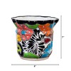Nearly Natural 7-in x 8-in Handmade Mexican Talavera Ceramic Planter - 3 of 4
