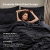 Bedsure Comforter Set – Solid Diamond Pintuck Design Bedding, GentleSoft™ Pintuck Bed Set Gift for Family,Pinch Pleat All Season Comforter with Sheets - 3 of 4