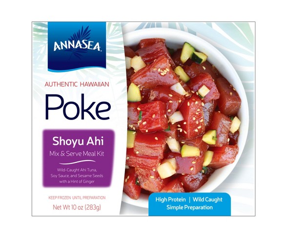 AnnaSea Hawaiian Style Shoyu Ahi Poke Bowl - 10oz