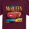 Men's - Cars - Lightning McQueen Think Fast 95 Short Sleeve Graphic T-Shirt - 2 of 4