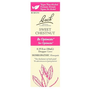 Bach Original Flower Remedies, Sweet Chestnut, 0.35 fl oz (10 ml) - 1 of 4