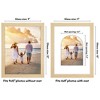Americanflat Picture Frame with Oval Mat Insert and Shatter-Resistant Glass - Signature Collection - Photo Frame for Wall Display - 2 of 4