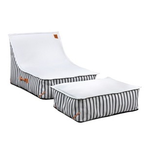 Big Joe Lux Sealander Pool Float and Patio Chair, Premier Mesh, Durable UV Protected Polyester Blend, No Inflation Needed - 1 of 4