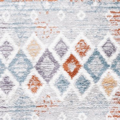 blue rust/ivory